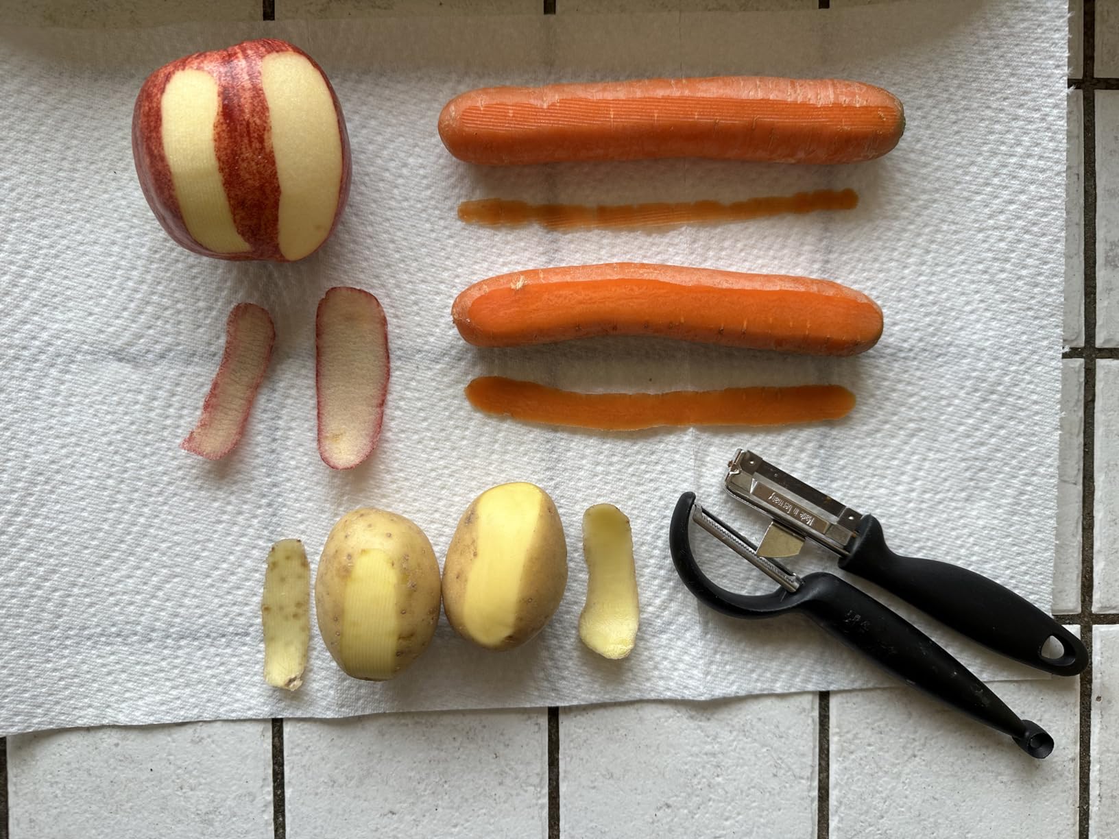 Schält Tomaten wie Butter