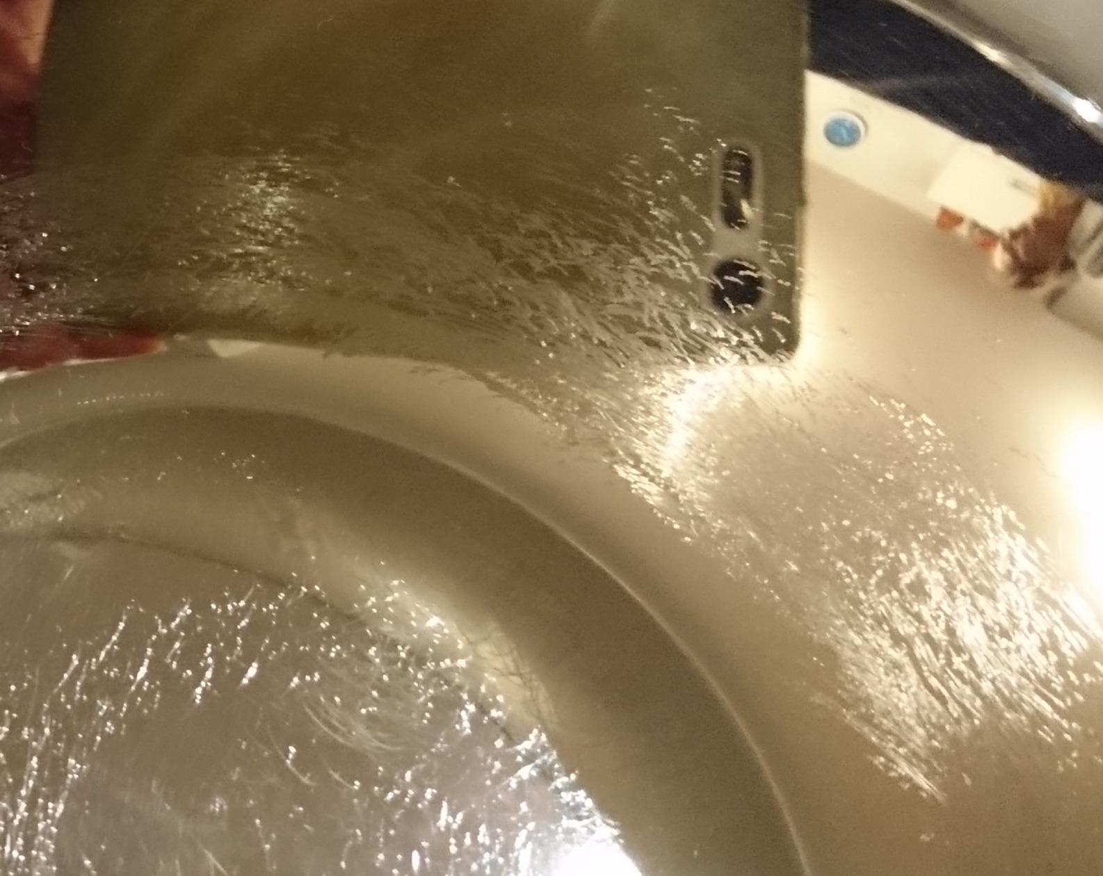 Beim ersten Sturz sofort eine Delle