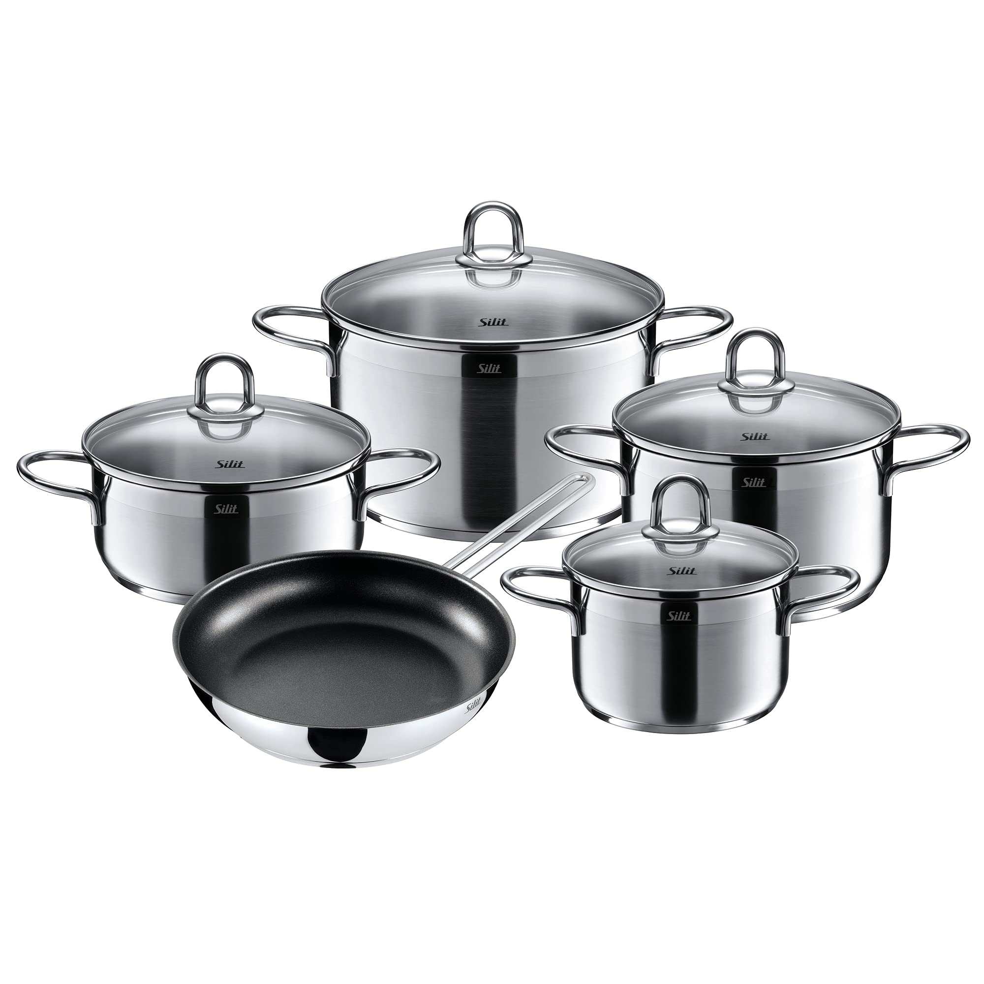 silit-diamant-topfset-induktion-7-teilig-kochtopf-set-mit-glasdeckel-pfanne-24-c image 5