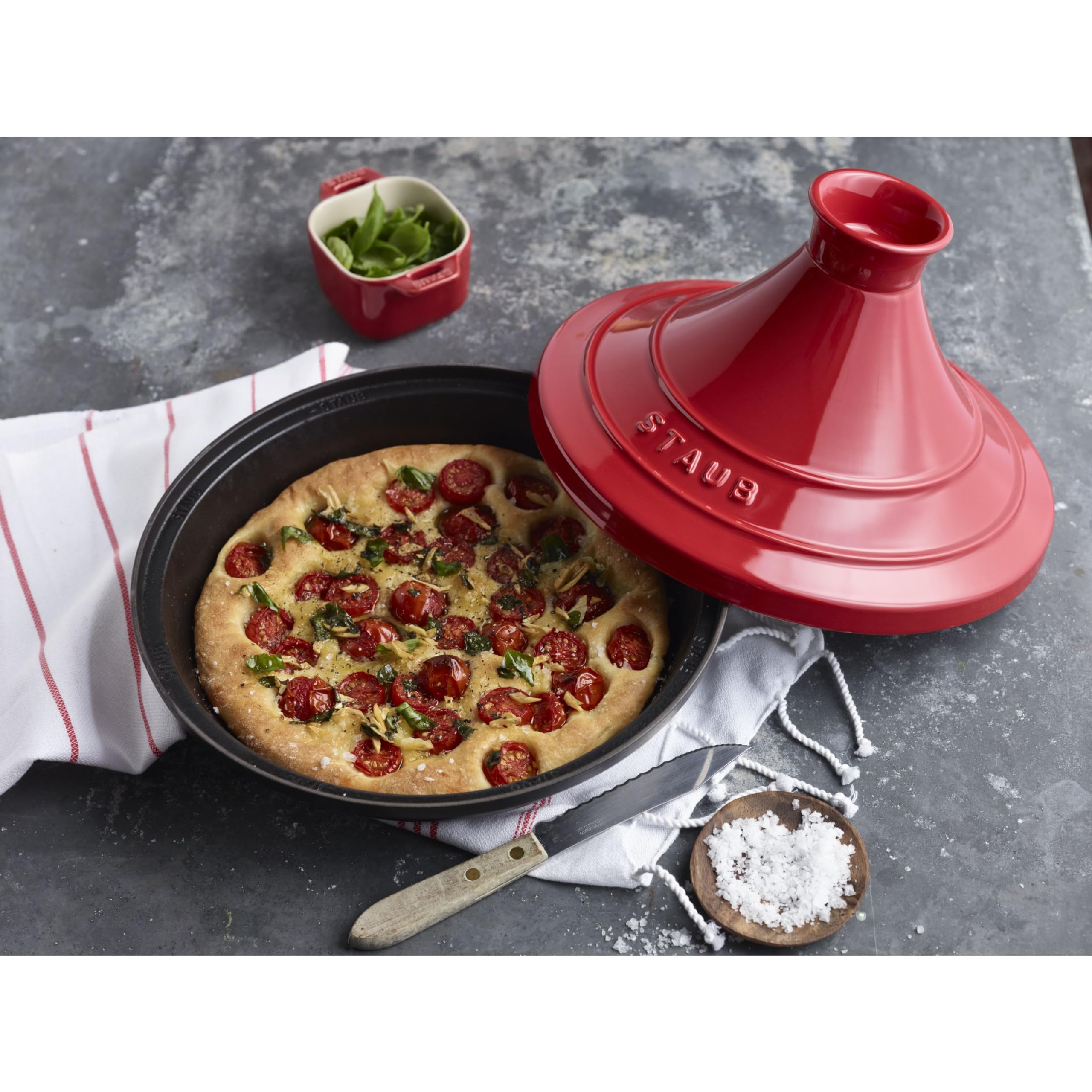 staub-tajine-specialties-28-cm-gusseisen-mit-keramikdeckel-f-r-marokkanische-ger image 3