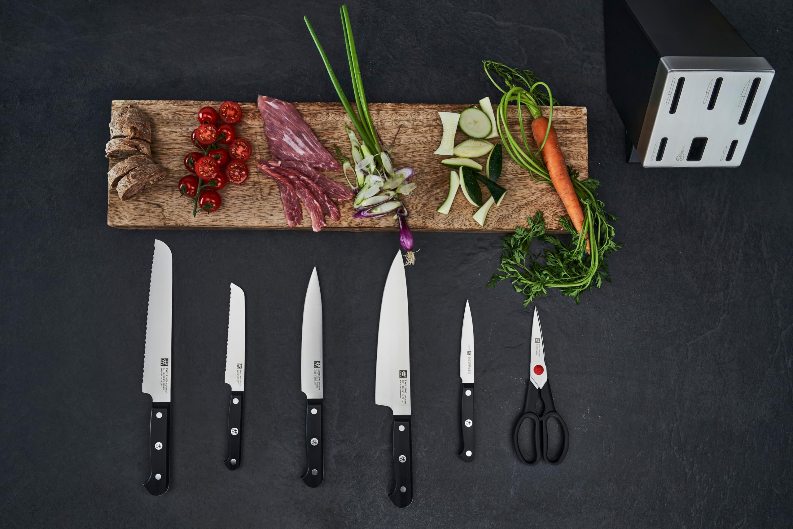 zwilling-gourmet-sharpblock-messerblock-7-teilig-selbstsch-rfend-mit-kis-technol image 3