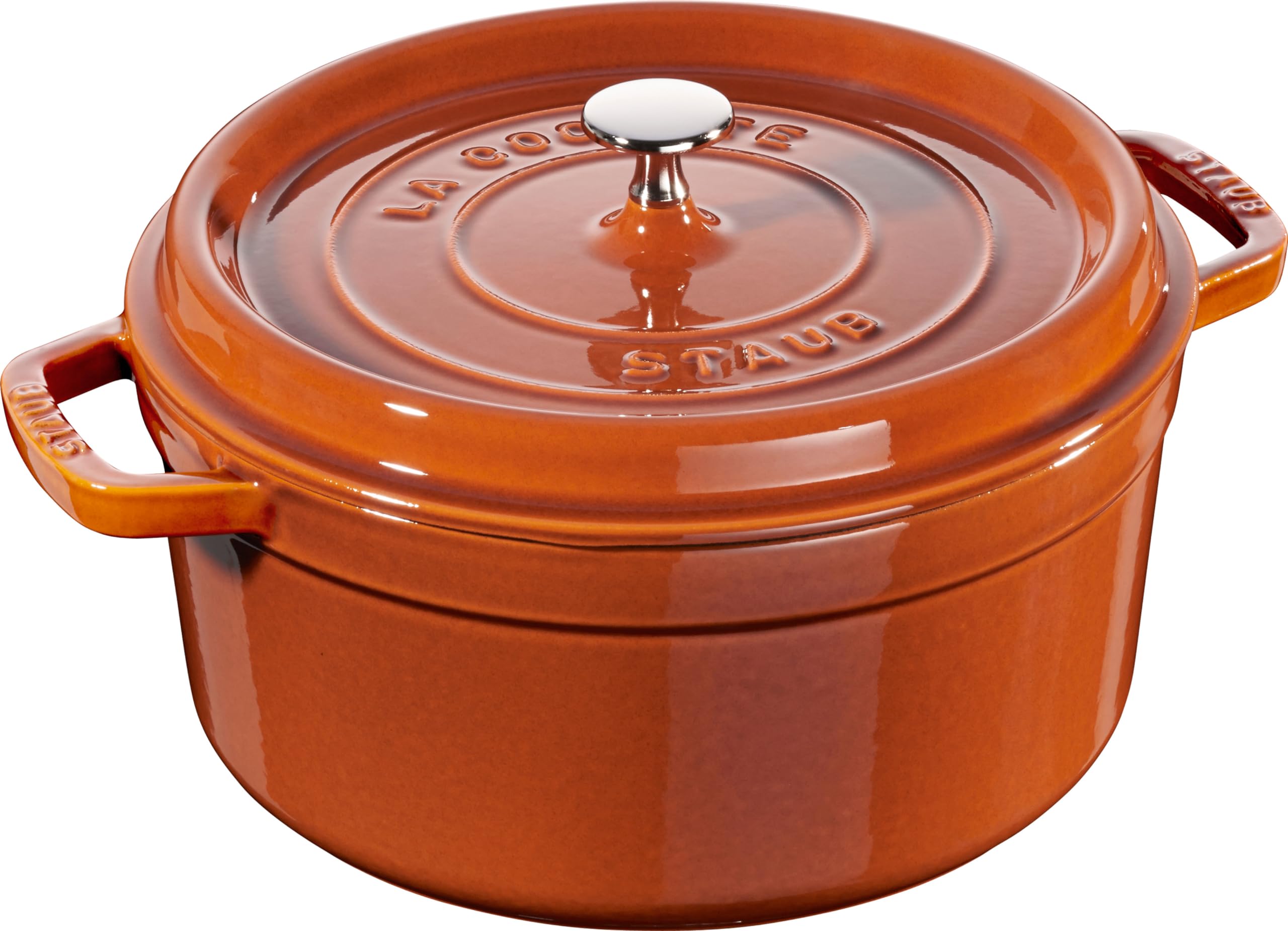 staub-cocotte-26-cm-rund-5-0-l-aus-emailliertem-gusseisen-br-ter-f-r-alle-herdar image 1