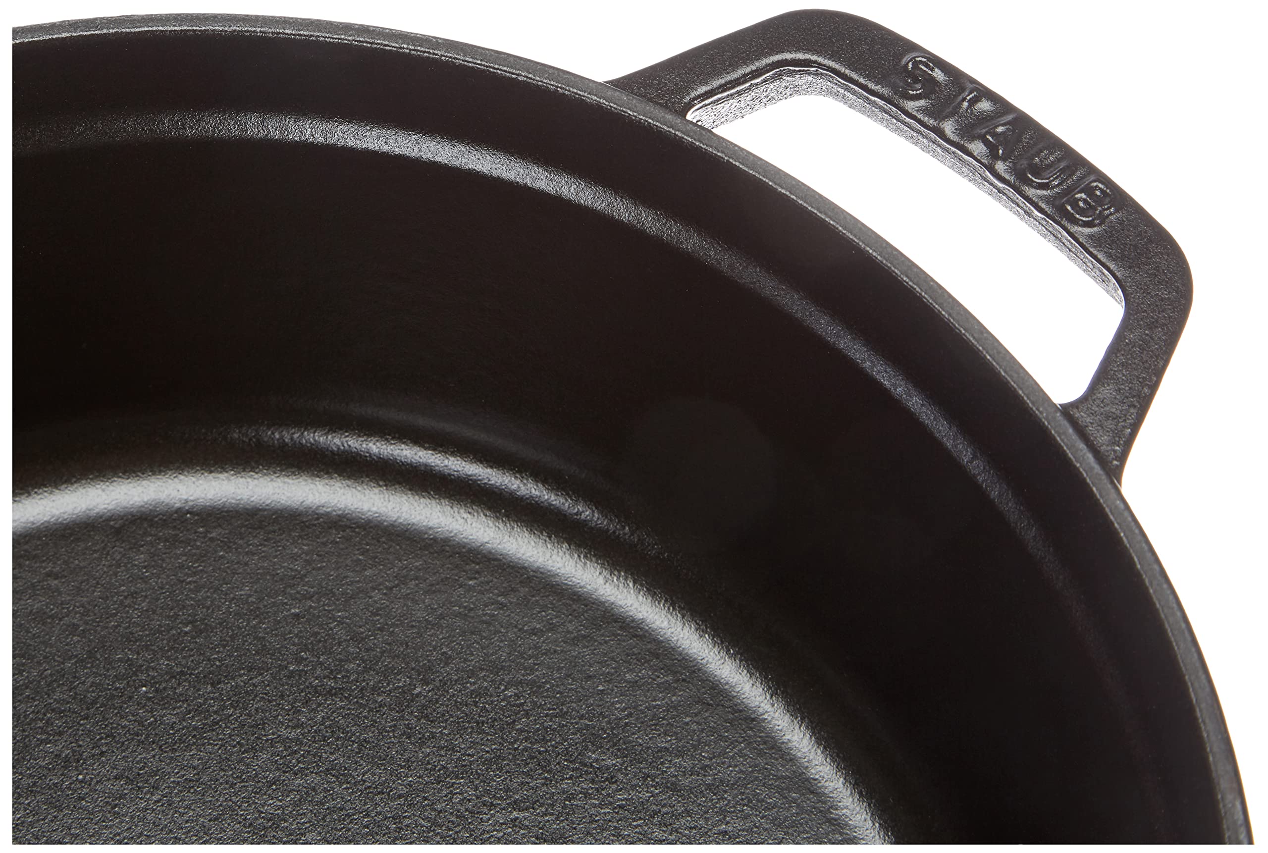 staub-cocotte-26-cm-rund-4-l-gusseisen-br-ter-in-schwarz-la-cocotte-serie-f-r-al image 4