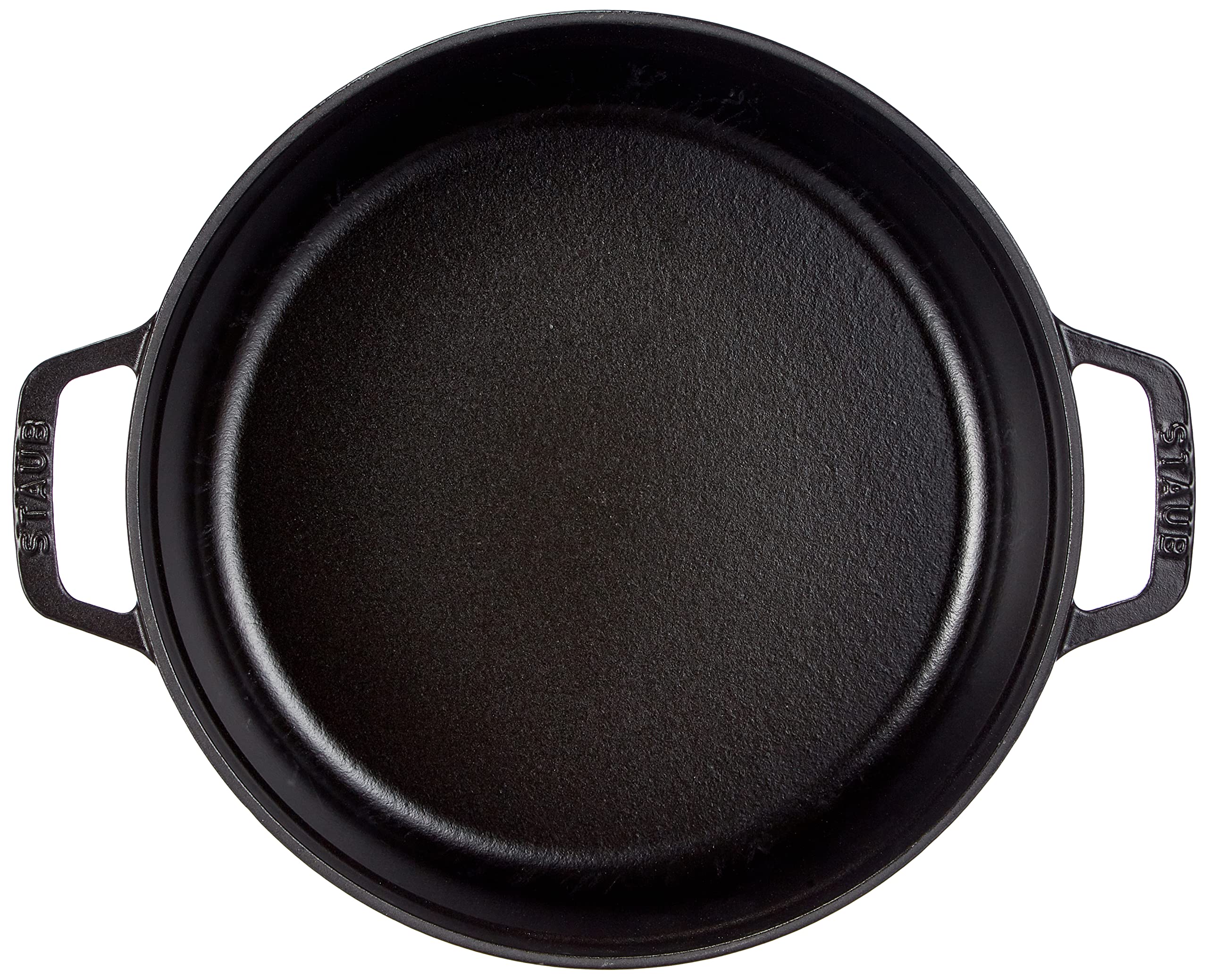 staub-cocotte-26-cm-rund-4-l-gusseisen-br-ter-in-schwarz-la-cocotte-serie-f-r-al image 3