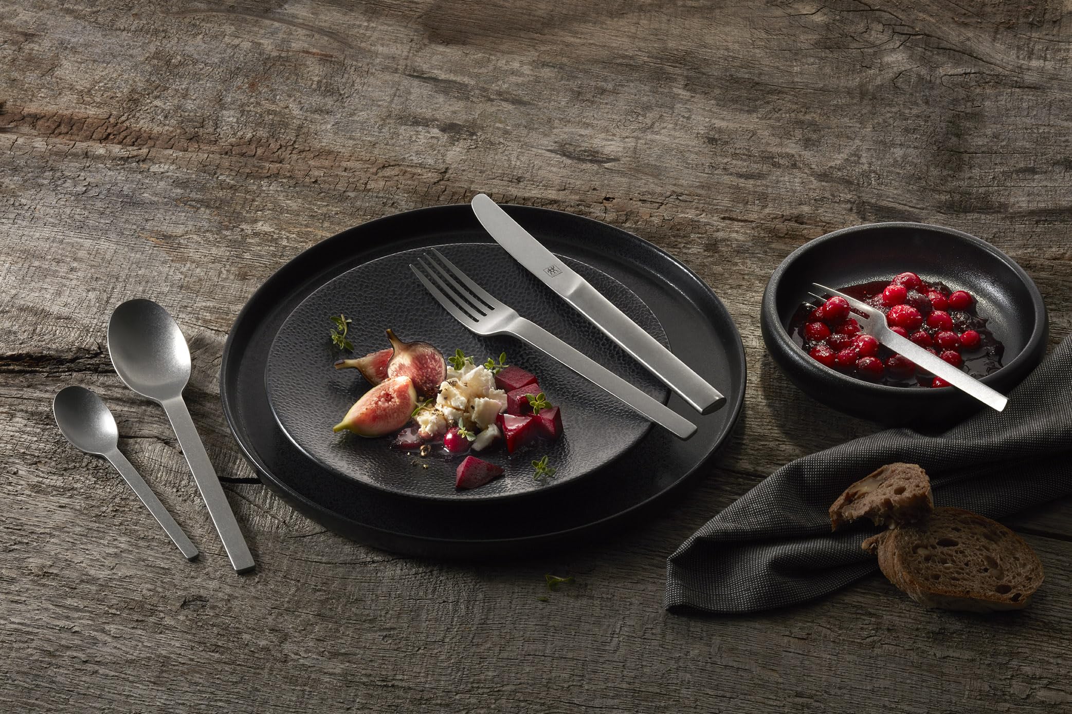 zwilling-minimale-vintage-besteckset-30-teilig-f-r-6-personen-geh-mmertes-edelst image 2